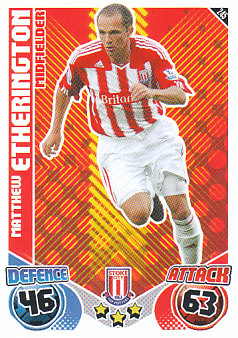Matthew Etherington Stoke City 2010/11 Topps Match Attax #245